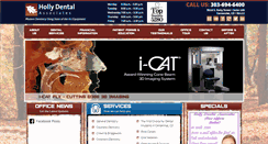 Desktop Screenshot of hollydental.com